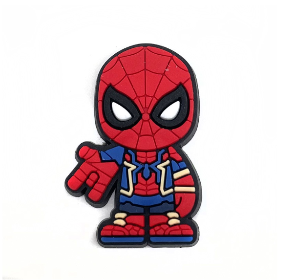 Marvel Iron Man Captain America Series jibits Avengers Jibits croc Accessories Charms Shoe Buckle Decoration Pins for Kids C10