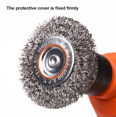 Harden 50,75,100mm Circular Grinding Wire Brush With Shank Small Round Circular Grinding Cup Wire St