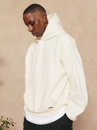 SUMWON Regular Fit Overhead Heavyweight Essential Hoodie