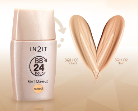 IN2IT BB 24H 5in1 Make Up Foundation 01-BQH