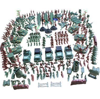 307pcs/Set Model Playset Toy Soldier Army Men 4cm Action Figures