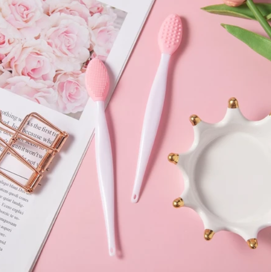 Soft Blackhead Removal Silicone Nose Cleaner Facial Cleansing Brush