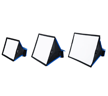 JJC Flash Diffuser Foldable Rectangular Softbox for Portable Speedlight Flashlight Soften Light and Reduce Shadow Camera