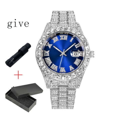 Binbond Original Luxury Men's Fashion Watch Waterproof Calendar Stainless Steel Men's Watch M8