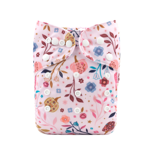 Alva Baby Cloth Diapers Washable Pocket Nappy Diaper for Newborn Without Insert N22