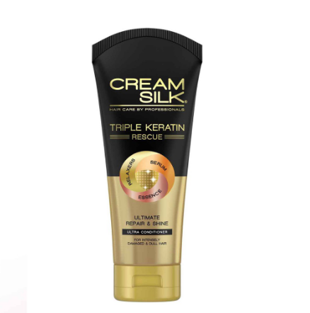 Cream Silk Triple Keratin Rescue Ultra Conditioner Ultimate Repair and Shine 170ml