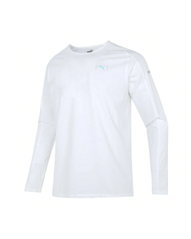 Puma Men's Sweatshirt, Casual Athletic Sports Fitness Running Training Pullover Long Sleeve Top, Autumn