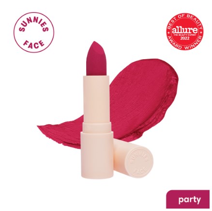 Sunnies Face Fluffmatte Weightless Modern Matte Lipstick Party