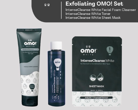Exfoliating OMO! Set (IntenseCleanse Foam, Tone, Sheet)