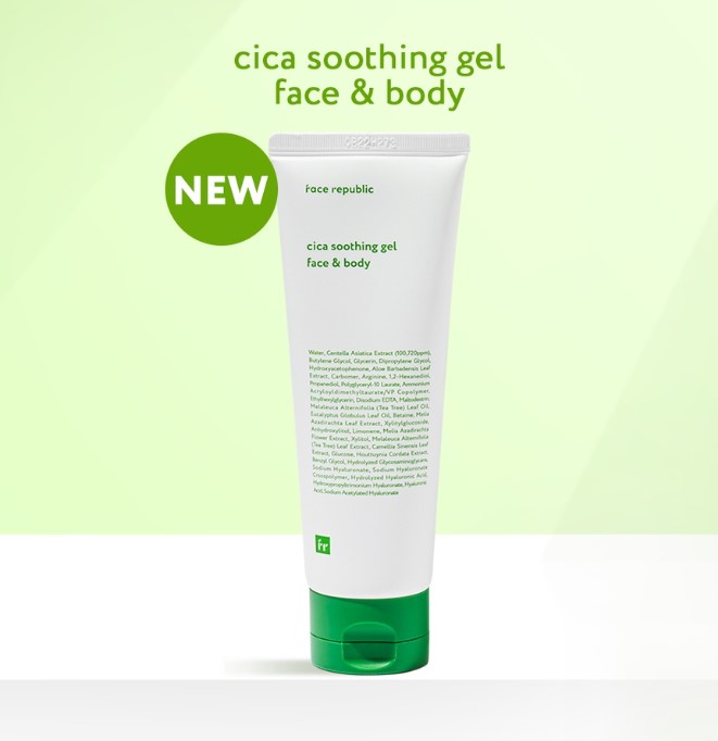 Cica Soothing Gel Face & Body 120ML