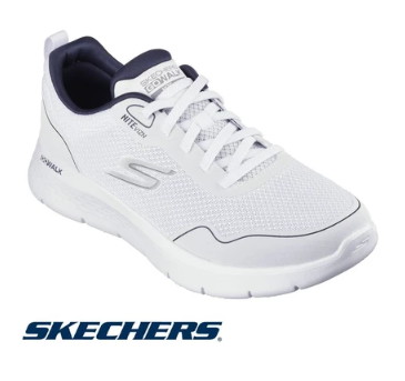 Skechers Mens Go Walk Flex Engineered Mesh Bungee W/ Reflective Hotmelt