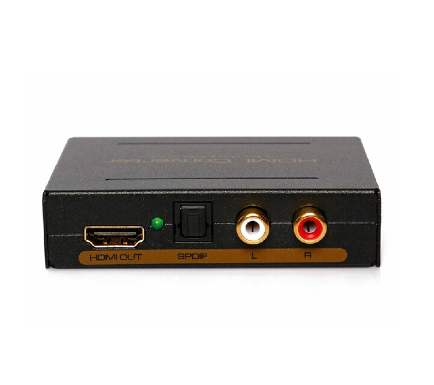Hdmi  Audio Splitter Fiber Optic AppleTV4 Xiaomi Tmall Magic Box Conversion 5.1 Stereo 3.5