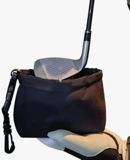 Golf Ball Cleaning Bag Portable And Detachable Cleaning Bag Diving Cloth Easy To Carry Golf Ball Cover