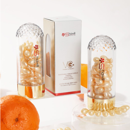 Shawill Serum Essence Capsule Vitamin C&E Whitening Skin Care Anti-aging Anti-wrinkle