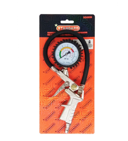 STANDARD Tire pressure gauge High Quality HardWare Tools (SD0696)