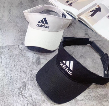 Adidas Fashion Unisex Running Empty Top Hat Sport Marathon Visor Cap Quick Dry