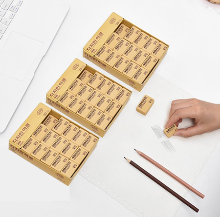 SeamiArt 1 Pc. Rubber Pencil Eraser 4B 200A Korea Eraser School Office Stationery Art Tools