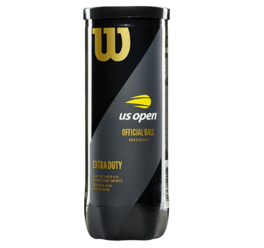 WILSON US Open Tennis Balls - Extra Duty, Single Can (3 Balls)
