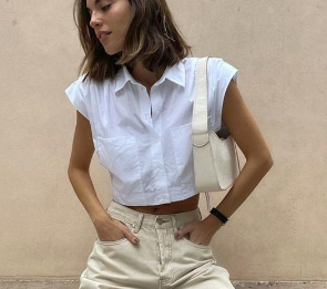 Button Polo Neck Drawstring Short Sleeve Daily Casual Shirt