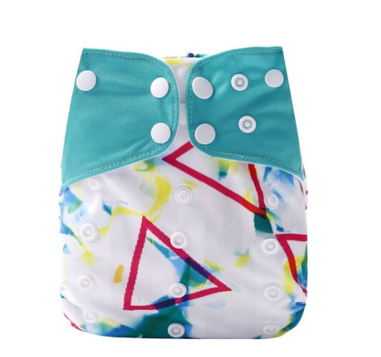 Ready Stocks Waterproof Reusable Digital Printed One Size Pocket Cloth Diaper CD46