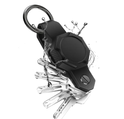 For Apple Airtags Keychain Silicone Case Waterproof Key Chain Ring Holder Case Man Accessories Key Organizer Anti-lost Ring Case