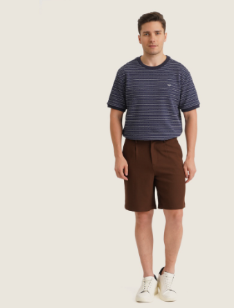 Memo Premium Chino Shorts For Men (Chocolate Brown)