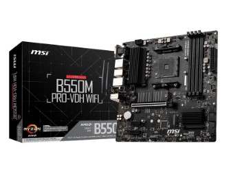 MSI B550M PRO-VDH WIFI mATX Motherboard