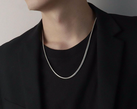 TBK Stainless Steel Titanium Chain Men Cuba Necklace Hip Hop Style Steel Fashion Collection 2733c