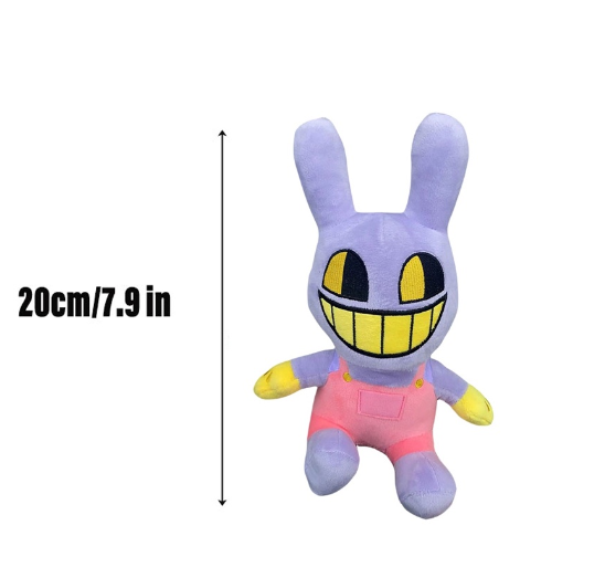 The Amazing Digital Circus Anime Cartoon Plush Pomni Jax Plush doll Toy Theater Rabbit Doll Stuffed Toys Christmas Gifts C25