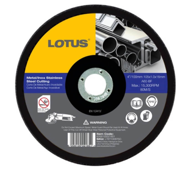 Lotus Cut -Off Wheel Thin 7"  - Power Tool Accessories