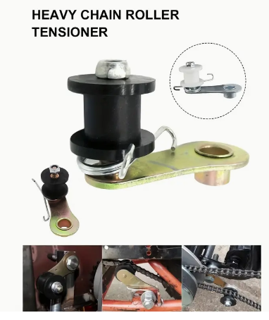 Universal Motorcycle Chain Roller Tensioner, With Spring 110cc 125cc 140cc, ATVs Dirt Pit Dirt Bikes Adjuster-skid Tensioner