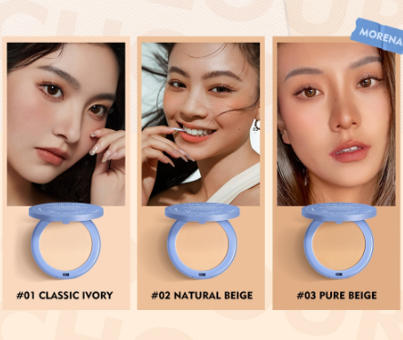 SACE LADY Oil Control Face Powder Matte Waterproof Setting Powder + Matte Lipstick Makeup Set