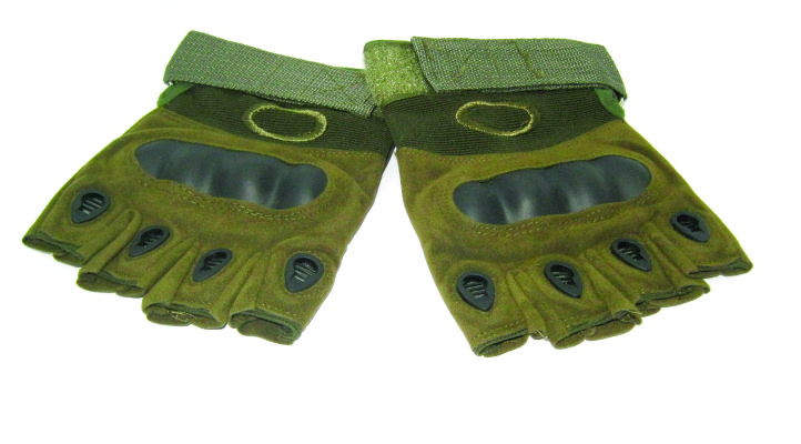 Tactical half finger gloves ,knuckle gloves with boning protector