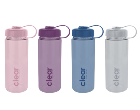 Surplus Clear Tumbler With C-Strap