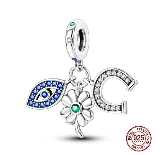 New Arrivals 925 Silver Life Tree Pendants Feather Planet Trunk Travel Girl Charms Beads Fit Original Pandora Charms Bracelet Women DIY Jewelry 0025