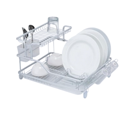 Masflex Aluminum Dish Rack 46.8 x 18.8 x 35.9cm