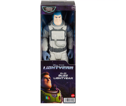 Disney Pixar Lightyear XL-01 Buzz Lightyear Figure Gray Action Figure