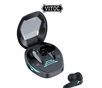 VitogTws Bluetooth Wireless Headset Tg09 9D Stereo Earbuds In Ear Sports Handsfree Headphones Waterproof Gaming Earphone Gifts