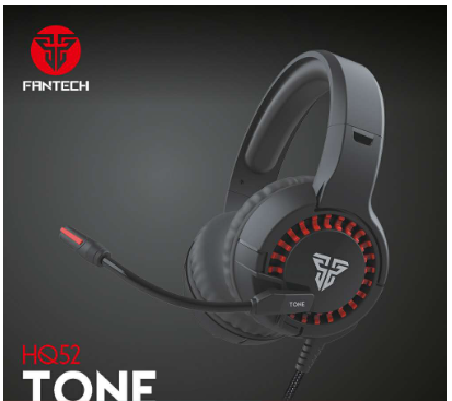 FANTECH Gaming Headset with Noise Cancelling Mic - HQ52 TONE