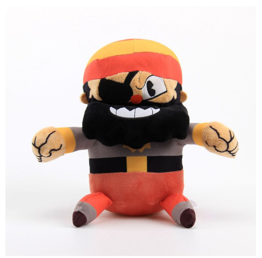 32cm Cuphead Plush Toys Mugman The Chalice Soft Plush Stuffed Toys Cute Cartoon For Kid Christmas Gifts S5