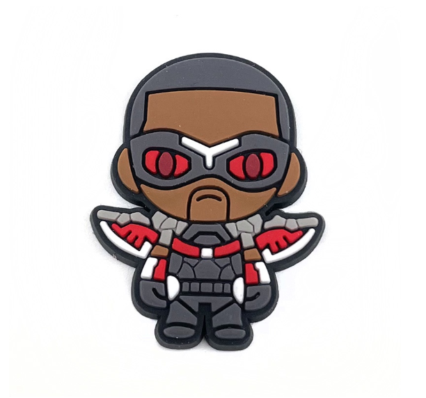 Marvel Iron Man Captain America Series jibits Avengers Jibits croc Accessories Charms Shoe Buckle Decoration Pins for Kids C4