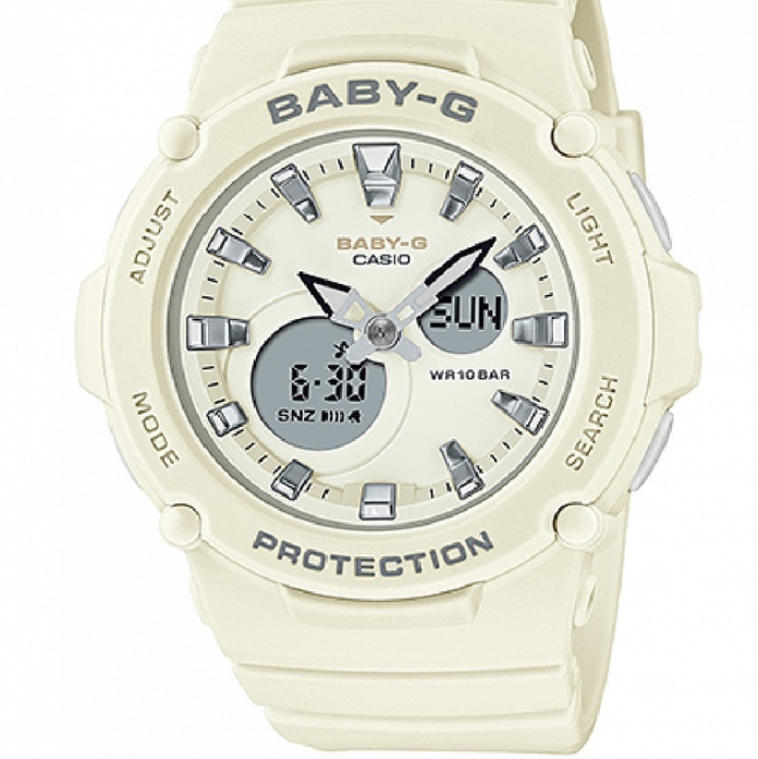 Casio Baby-g BGA-275-7A Digital Analog Rubber Strap Watch For Women