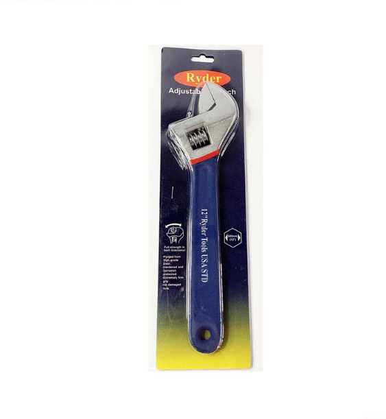 Ryder Tools Adjustable Wrench Industrial Grade (6 Inches)