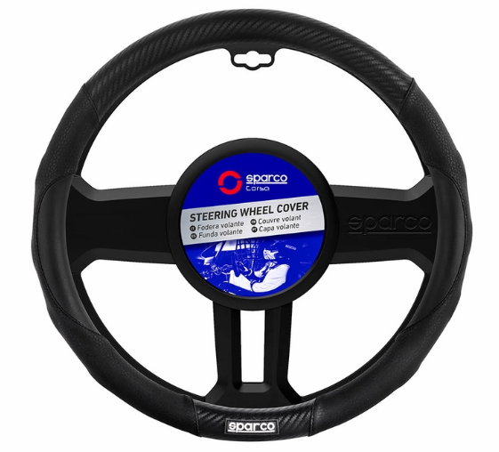 Sparco Corsa Steering Wheel Cover SPS125 (Black)