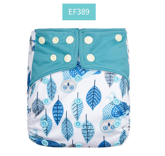 Happyflute Baby Cloth Diapers Double Gusset Washable Cloth Nappy Without Insert HF5