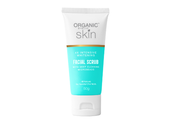 Organic Skin Japan 4x Intensive Whitening Facial Scrub 50g