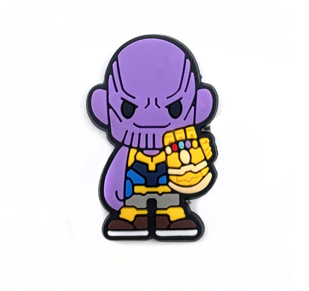 Marvel Iron Man Captain America Series jibits Avengers Jibits croc Accessories Charms Shoe Buckle Decoration Pins for Kids C20