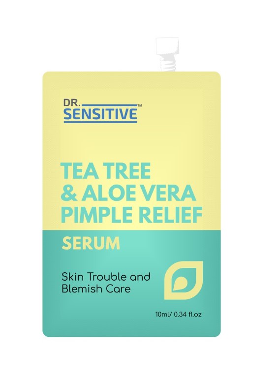 Dr. Sensitive Tea Tree And Aloe Vera Pimple Relief Serum 10ml