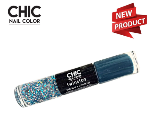 Chic Nail Color 10ml Twinsies Collection in Giggles & Chuckles
