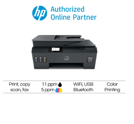 HP Smart Tank 615 4 in 1 Wireless | ADF Printer | Printers | Ink Jet | (Y0F71A)